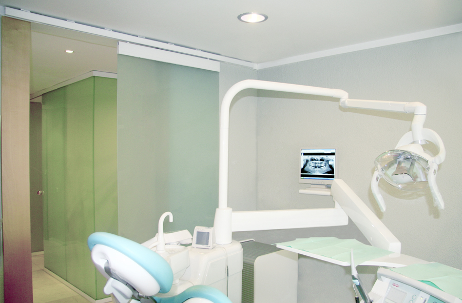 Gabinete dental en la Clínica Cisne Dental en Madrid